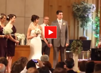 Surprise Wedding Performance with Harlem Shake Dance