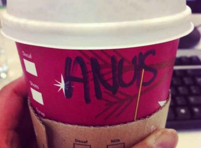 Photo : starbucksspelling.tumblr.com