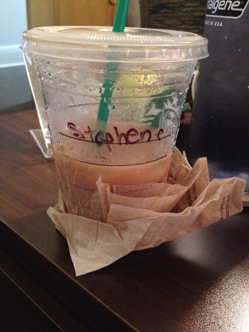 Photo : starbucksspelling.tumblr.com