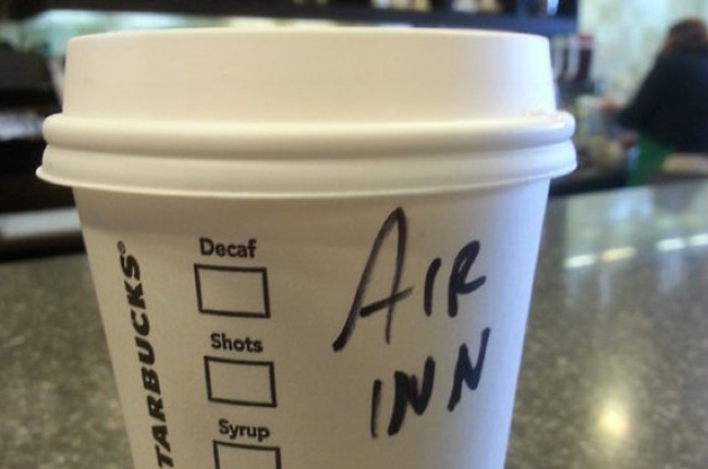Photo : starbucksspelling.tumblr.com