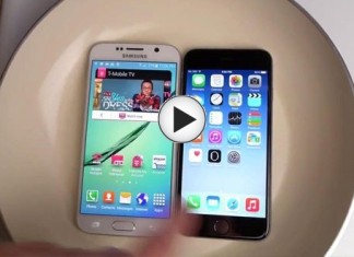 Samsung Galaxy S6 vs iPhone 6 Boiling Hot Water