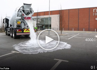 Incredibly Amazing Water Absorbing Concrete Cement